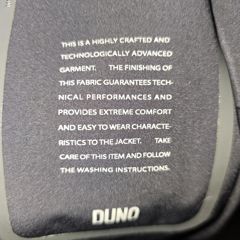 Duno Black Performance Jacket for Men